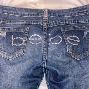 Authentic Bebe bootcut jeans